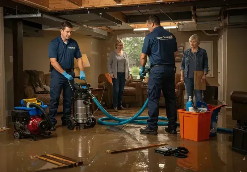 Basement Water Extraction and Removal Techniques process in Rankin, PA